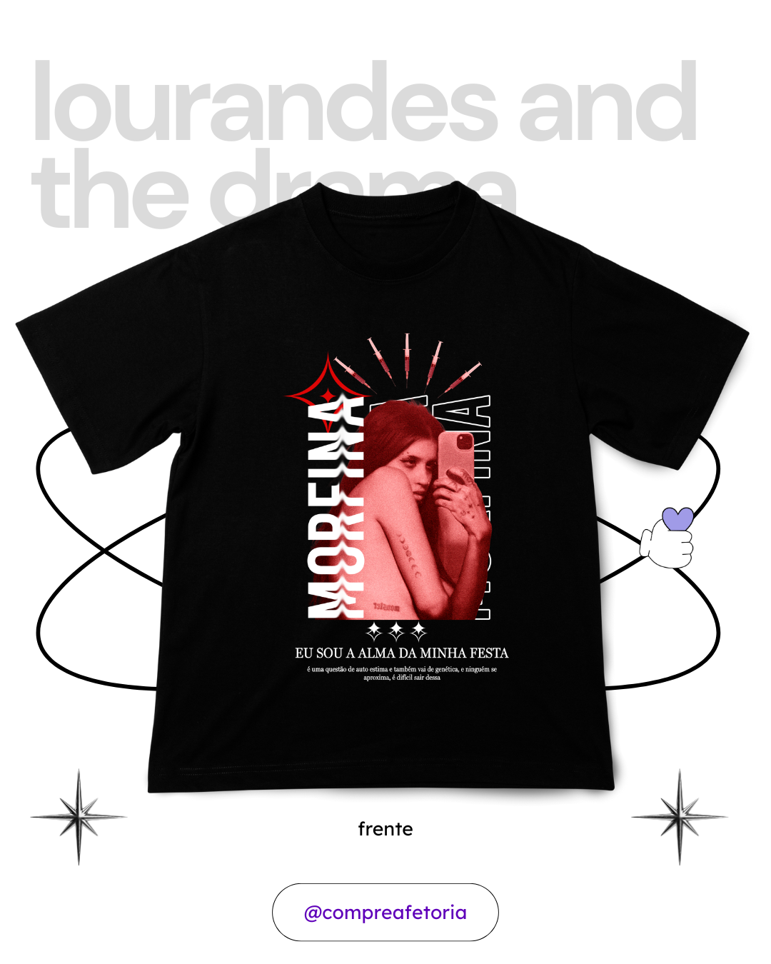 Camiseta Morfina - Lourandes