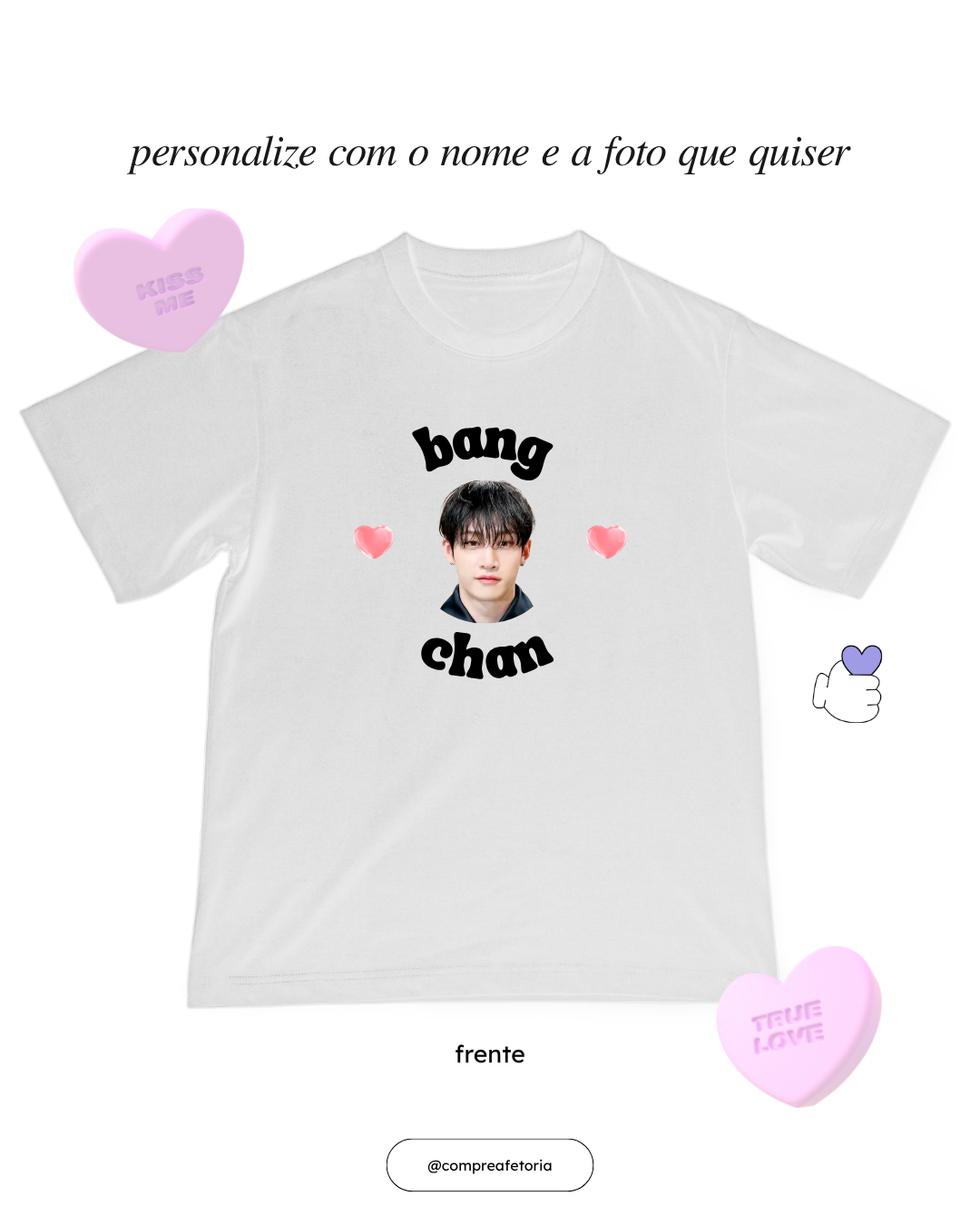 Camiseta Heart & lover
