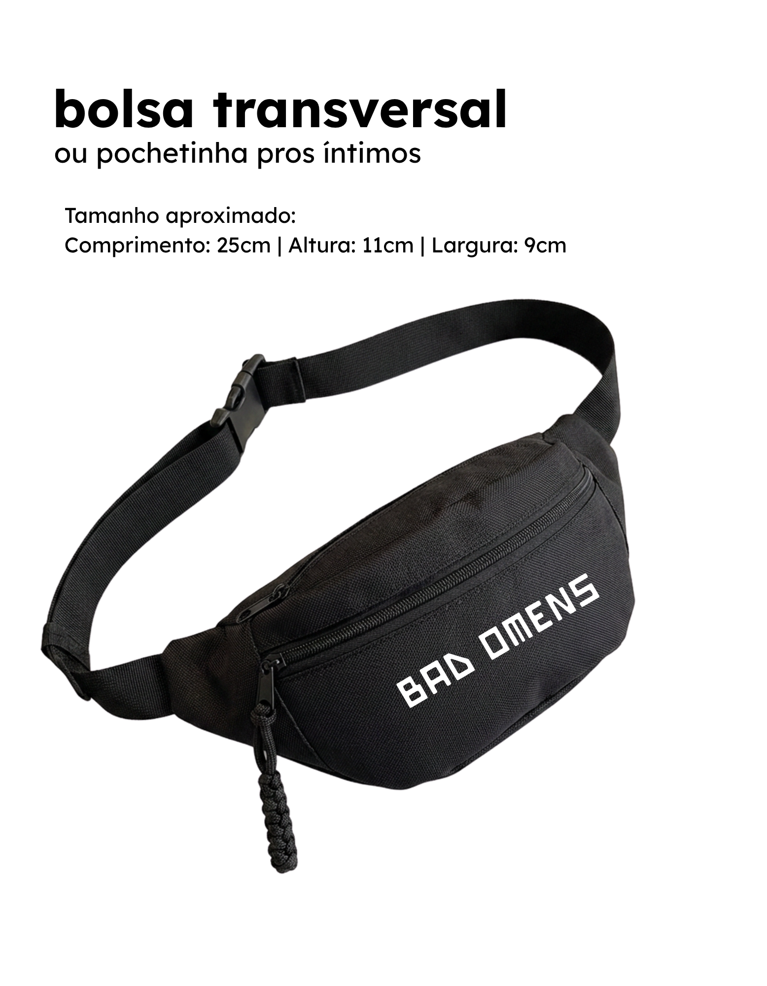 Bolsa transversal Bad Omens