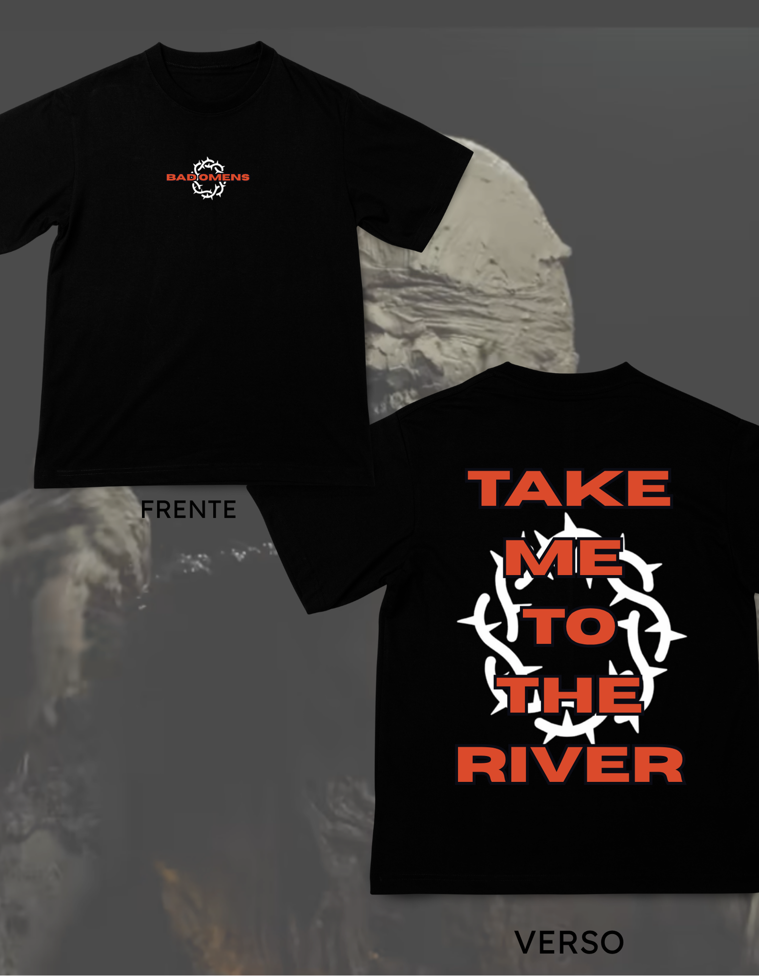 Camiseta Deathrone - Bad Omens
