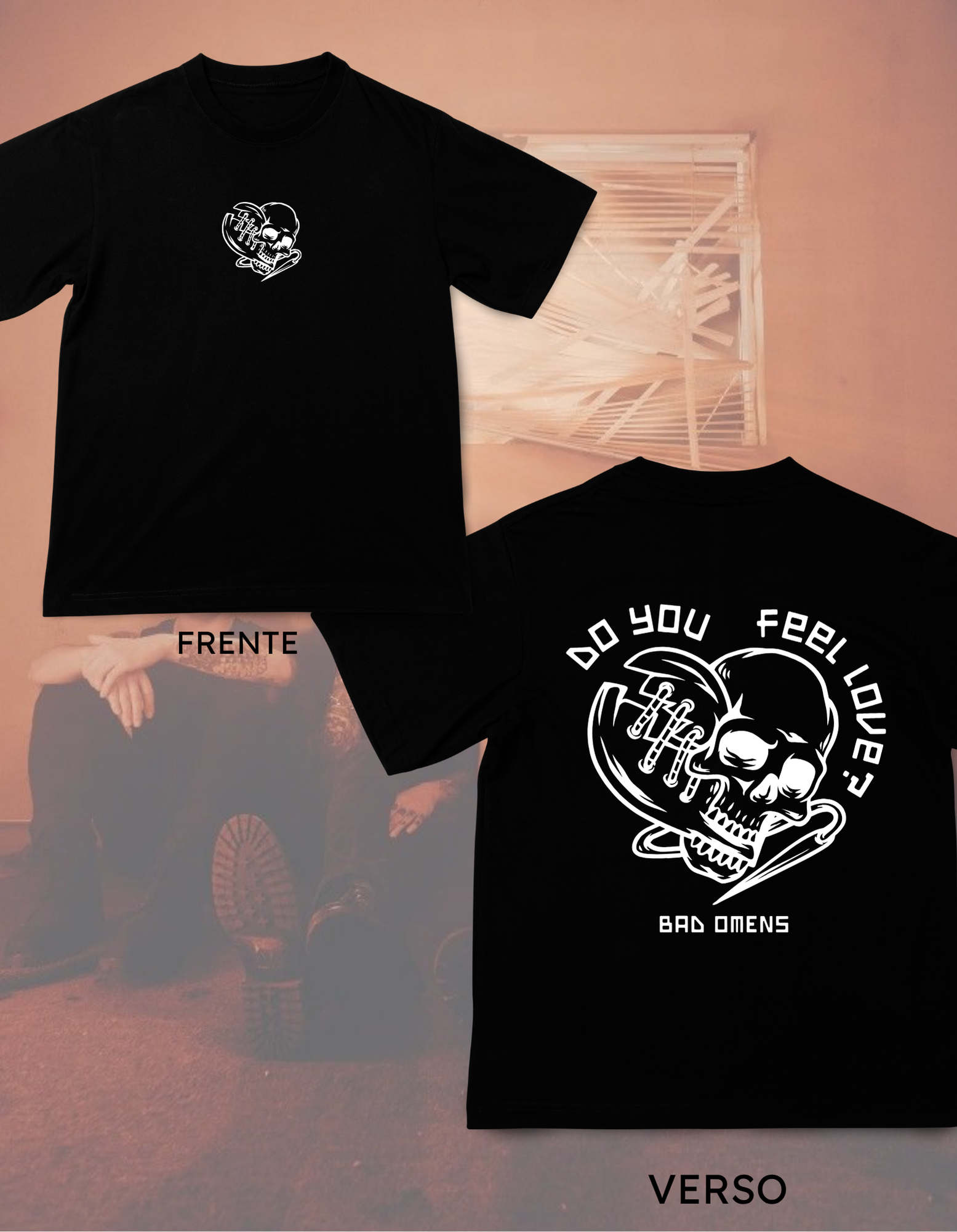 Camiseta Do you feel love? - Bad Omens