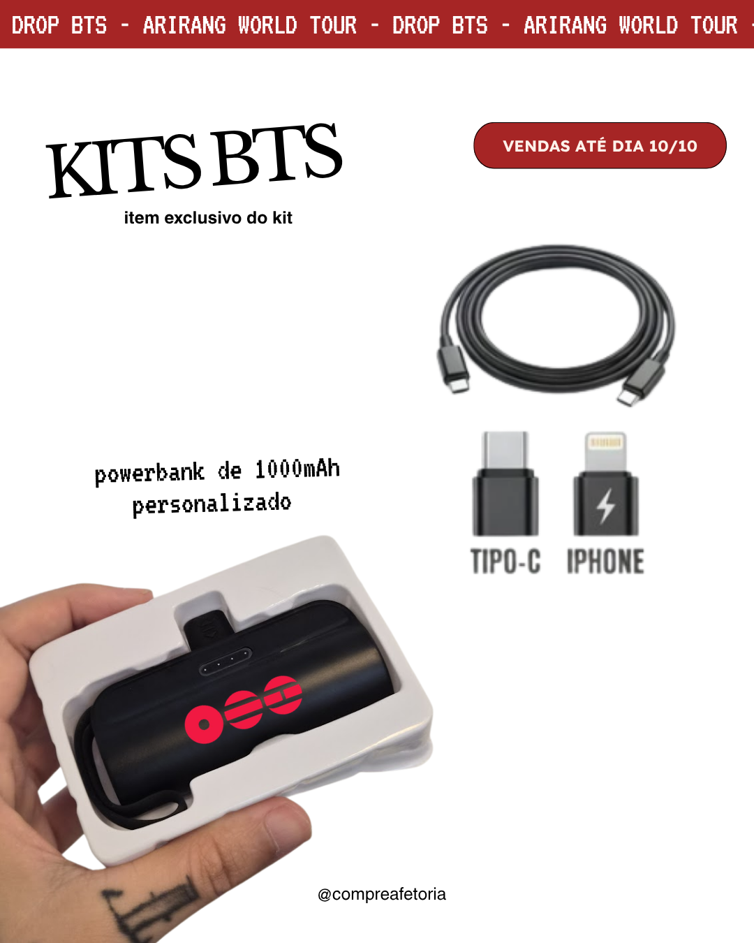 Kit BTS VIP - com pochete - Imagem 4
